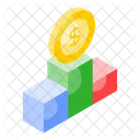 Financial Podium Business Icon