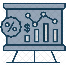 Financial presentation  Icon