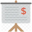 Paper Dollars Board Icon