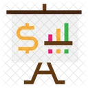 Graph Analytics Chart Icon