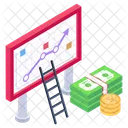 Business Presentation Statistics Business Chart Icon