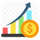 Growth Finance Business Icon