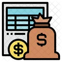Financial Reoprt  Icon