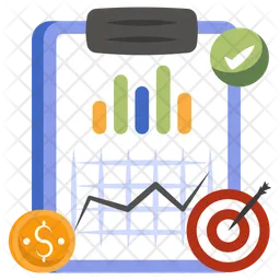 Financial Report  Icon