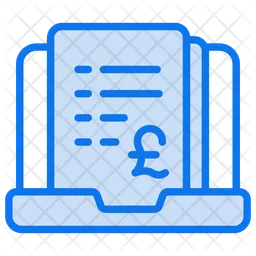 Financial report  Icon