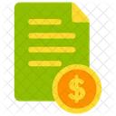 Financial Report Finance Management Icon