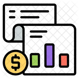 Financial Report  Icon