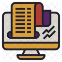 Financial Report Stock Icon