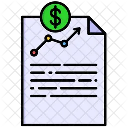 Financial Report  Icon