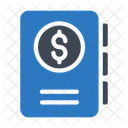 Book Dollar Notebook Icon