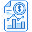 Financial Report Business Report Finance Icon