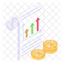 Financial Report Financial Document Financial Analysis Icon
