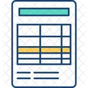 Financial Business Report Icon