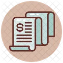 Financial Report Economy File Account Icon