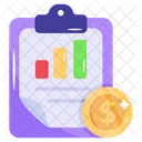 Financial Document Financial Report Financial Statement Icon