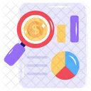 Financial Document Financial Report Financial Statement Icon