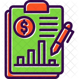 Financial Report  Icon