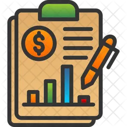 Financial Report  Icon