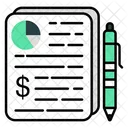 Financial Report  Icon