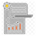 Financial Report Banking Icon