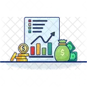 Financial Report Financial Analysis Icon