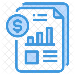 Financial Report Analysis  Icon