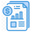 Financial Report Analysis  Icon