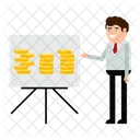 Financial report  Icon