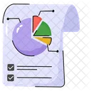 Financial Report Annual Report Business Document Icon