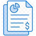 Financial report  Icon