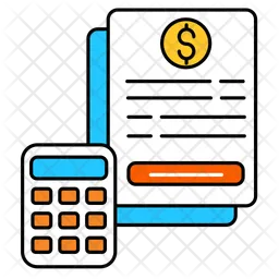 Financial report  Icon