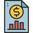 Financial report  Icon