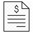 Financial Report Icon