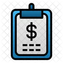 Financial report  Icon