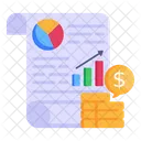 Financial Report  Icon