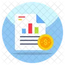 Financial Report  Icon