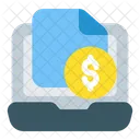 Financial report  Icon