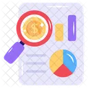 Financial Document Financial Report Financial Statement Icon