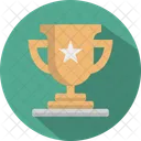 Financial Reward Trophy Icon