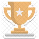 Financial Reward Trophy Icon