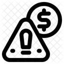 Financial Risk Uncertainty Volatility Icon