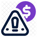 Financial Risk Uncertainty Volatility Icon