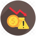 Financial Risk Money Market Icon
