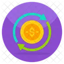 Financial Rotation  Icon