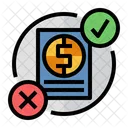 Financial Rules Financial Contract Financial Agreement Icon