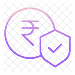 Financial Rupee Security  Icon