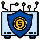 Insurance Fintech Security Icon