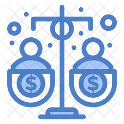 Financial Scale  Icon