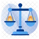 Financial Scale Icon