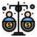 Financial Scale  Icon